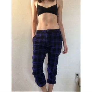 Funky 90s-style Plaid Pants